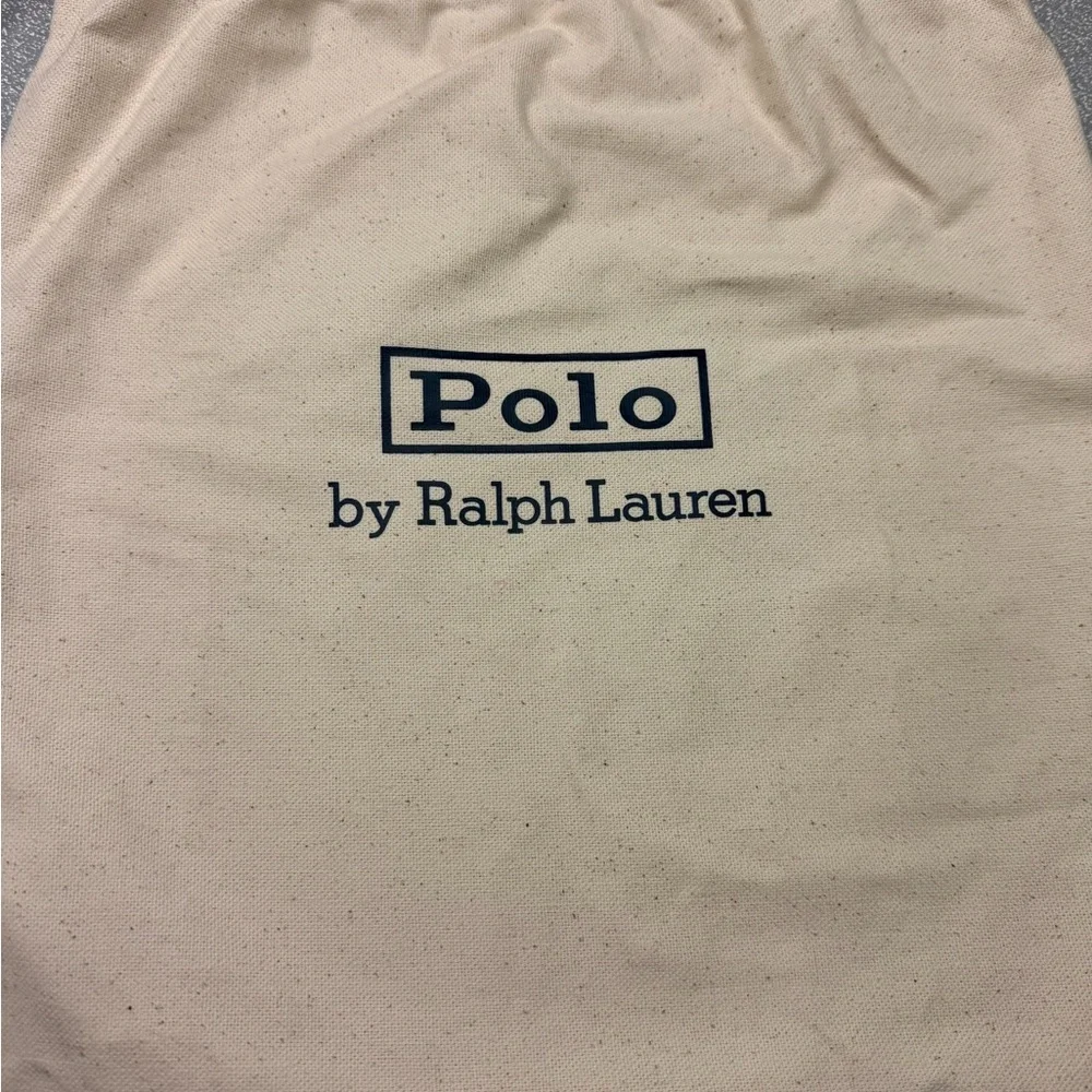 Polo by Ralph Lauren Leather Mini ID shoulder bag in raspberry - Picture 9 of 9